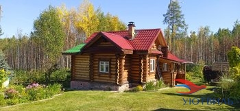 Бревенчатый дом в СНТ Ветеран в Реже - rezh.yutvil.ru