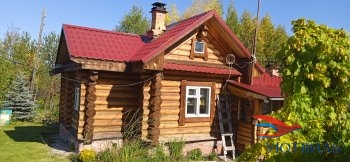 Бревенчатый дом в СНТ Ветеран в Реже - rezh.yutvil.ru - фото 1